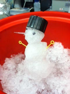 Our snowman Persikov